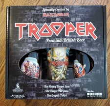 *Iron Maiden's "Trooper" Premium British Beer Package Includes Large T-Shirt.