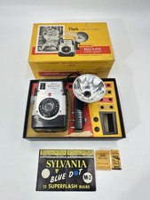 Vintage Kodak Brownie Bulls-eye Flash Outfit Camera UNTESTED with Box