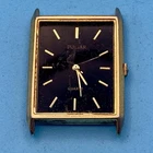 PULSAR By SEIKO V501-5A20 Vintage Men’s Tank Wristwatch SOLD AS IS PARTS/REPAIR