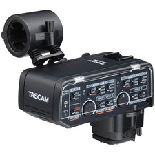 Tascam Canon Kit XLR Microphone Adapter for Mirrorless Cameras Black CA-XLR2d-C