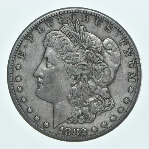 XF 1882-S Morgan Silver Dollar (1 coin) *8350