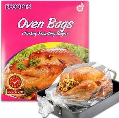 ECOOPTS Turkey Oven Bags Large Size Cooking Large, 1 Pack 