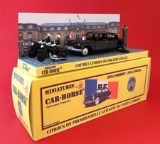 Car-Horse Citroen Ds présidentielle attentat petit Clamart style Dinky cij jrd