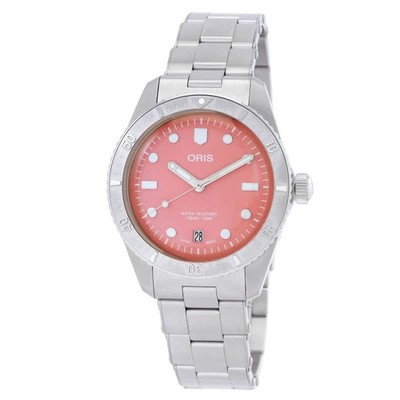 Oris Oris Divers 38mm Sixty-Five Automatic Cotton Candy Pink Dial Watch 01 733