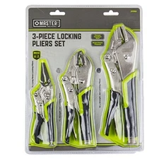 APEX TOOL GROUP-ASIA 213182 Master Mechanic 3 Piece Locking Plier Set