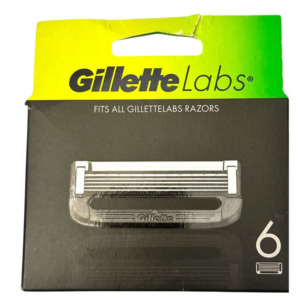 Gillette Labs Razor Blades Men Blade Refills 6 Pack