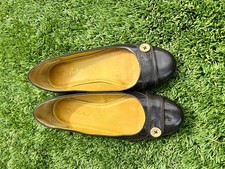 Ted Baker Brown/Grey Patent Leather Flat - Size 40 9