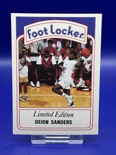 1991 Foot Locker Slam Fest Series 1 Deion Sanders #6 Free US ship!