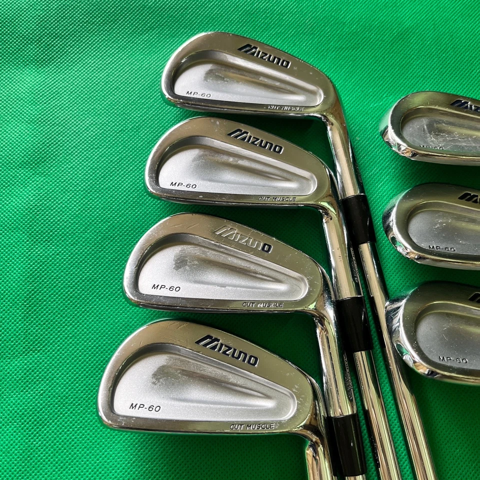 Mizuno MP-60 Iron Set 7pcs 4-Pw Flex S Stiff N.S.Pro 950GH Golf Clubs - Image 3 of 4