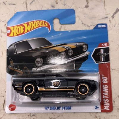 Hotwheels   67 Shelby GT500 schwarz   Mustang 60