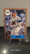 2022 Topps Japan Edition Gold Cherry Tree /25 Shane Baz #125 Rookie RC