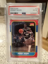 1986-87 Fleer - Johnny Moore #76