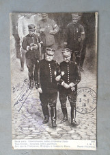 WWI post card Two Friends Generals Joffre and Foch