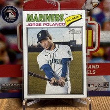 2026 Topps Heritage #135 Jorge Polanco Mariners Short Print SP