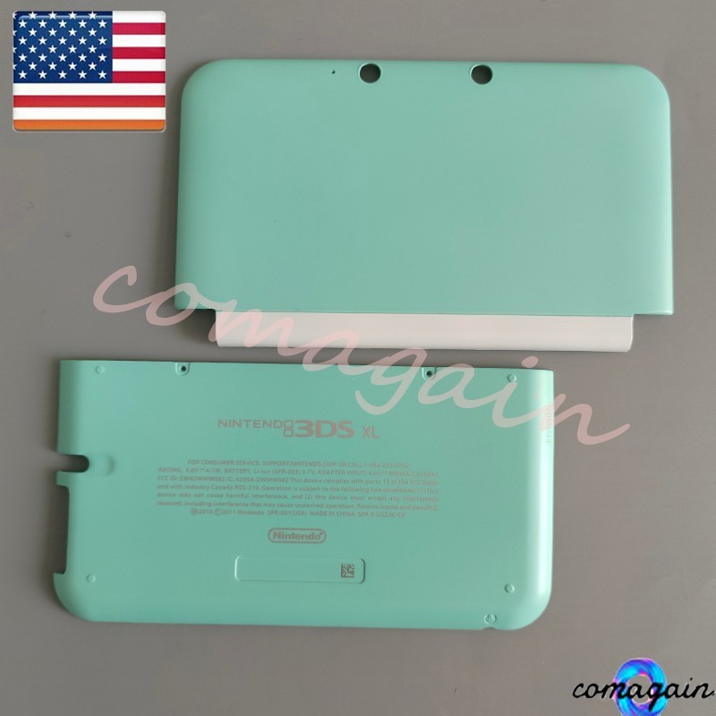 Front + Back Housing Shell Case Cover Replace For Nintendo 3DS XL/LL ...