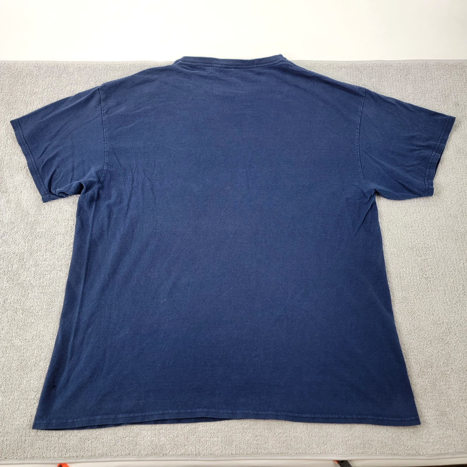 PONY T shirt uomo Delta Proweight taglia large blu Ford Mustang grafica cotone