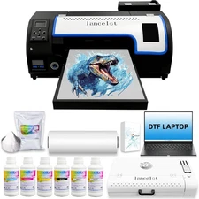 Lancelot M1630Pro DTF Printer Full Bundle Oven Laptop Supplies Auto Maintenance
