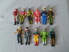 Vintage lot of 11 1980's GI Joe figures ARAH one broken