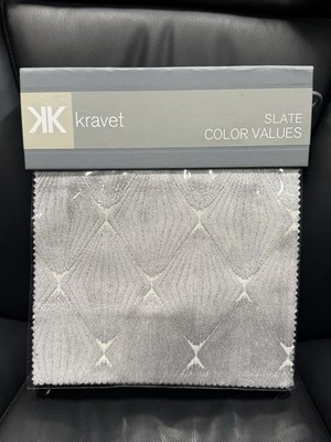 Kravet Slate Color Values Fabric Sample Swatch Book #10142 - Designer 58 Samples