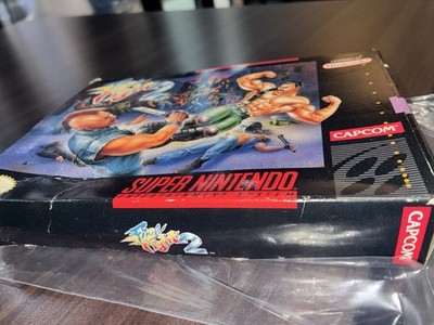 Final Fight 2 (SNES) Super Nintendo CIB Complete Box Capcom 1993 RARE