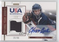 2012 USA Baseball National Team 15U Jersey Signatures 15/99 Chris Betts Auto 3z8
