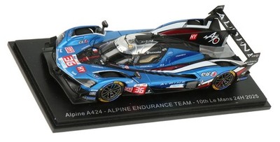 ミニカー Alpine A424 9th Le Mans 24H 2025 alpine-a424-ndeg-36-10th-24h-