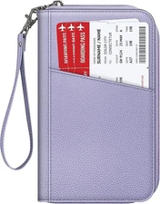 FINTIE Family Passport Holder Wallet, RFID Blocking Travel Document Organizer