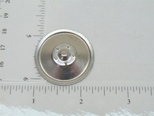 Single Zinc Plated Tonka Solid Hubcap Toy Parts TKP-003-1