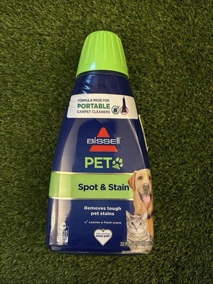BISSELL 2X Pet Stain & Odor Portable Carpet Cleaning Machine Formula 32oz | 74R7