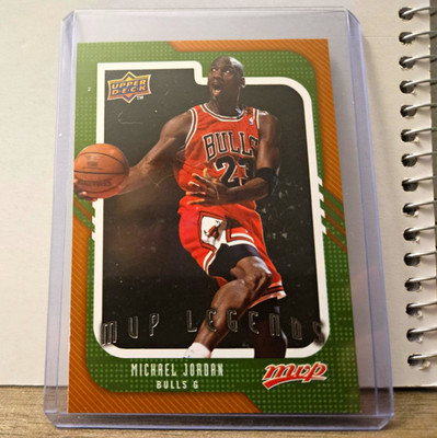 Upper Deck MVP 2008-09 Michael Jordan MVP Legends Insert #245 Chicago Bulls