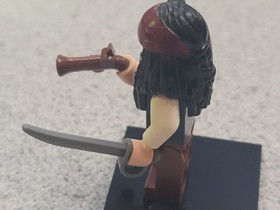 LEGO MINIFIG #POC001 CAPTAIN JACK SPARROW FROM PIRATES OF CARIBBEAN SET # 4192-1