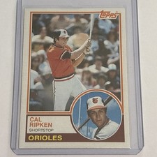 Cal Ripken Jr. - 1983 Topps #163 - Baltimore Orioles