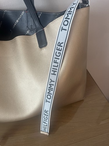 Tommy Hilfiger Large Shopper Shoulder Handbag Designer Bag With Wallet Leather - Picture 4 of 7