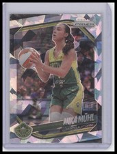 2025 Panini Prizm WNBA #127 Nika Muhl Ice Prizms