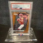2024 PANINI PRIZM LAZER PRIZM #347 JAYDEN DANIELS PSA 9