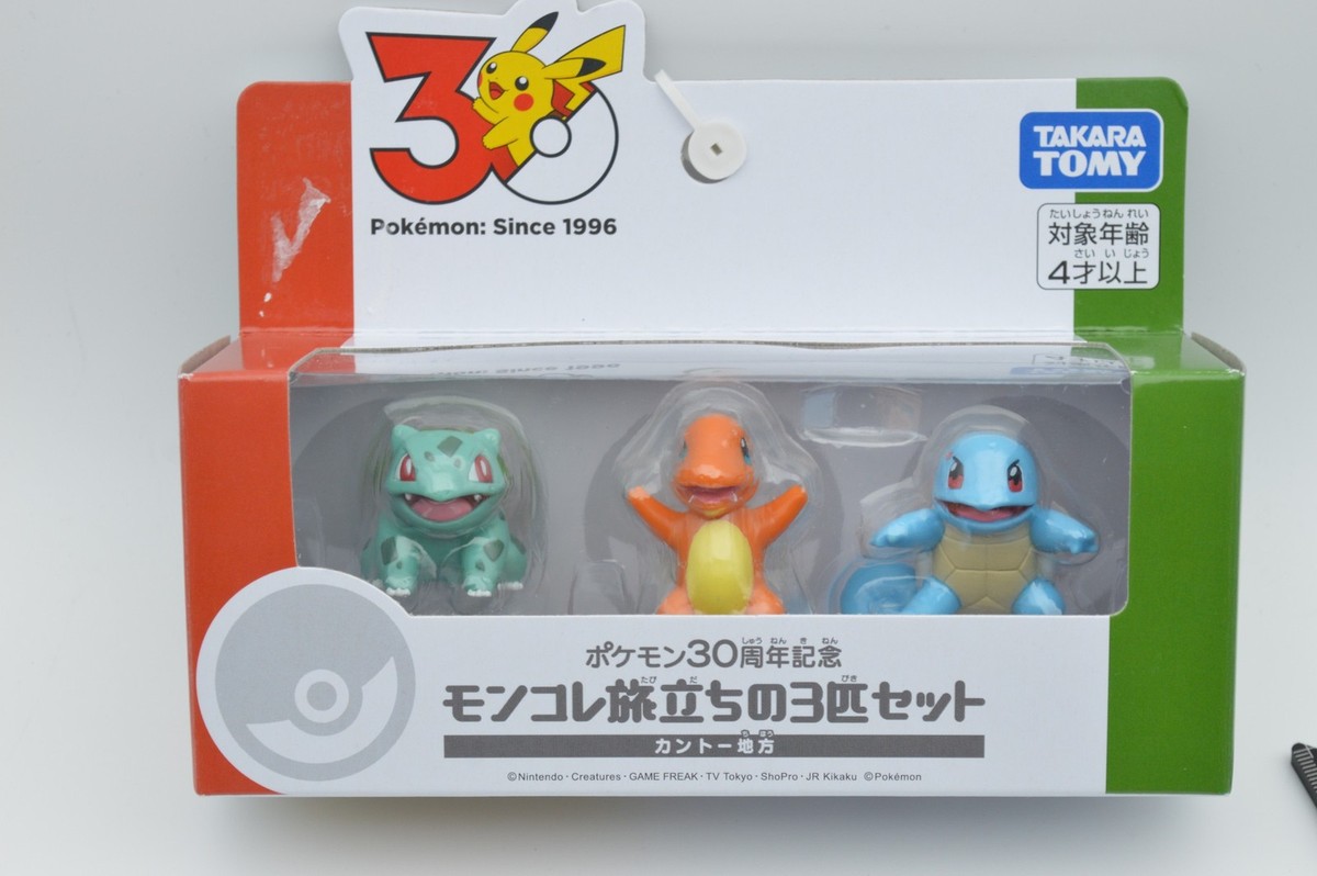 NEW Takara Tomy Pokemon 30th Anniversary Moncolle Johto & Kanto
