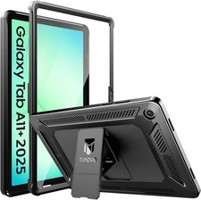 Case for Samsung Galaxy Tab A11 /A11 Plus 11 Inch with Screen Protector, Black