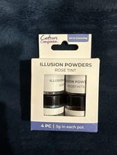 Crafters Companion - Illusion Powders - 3 Grams per pot, 4 colours