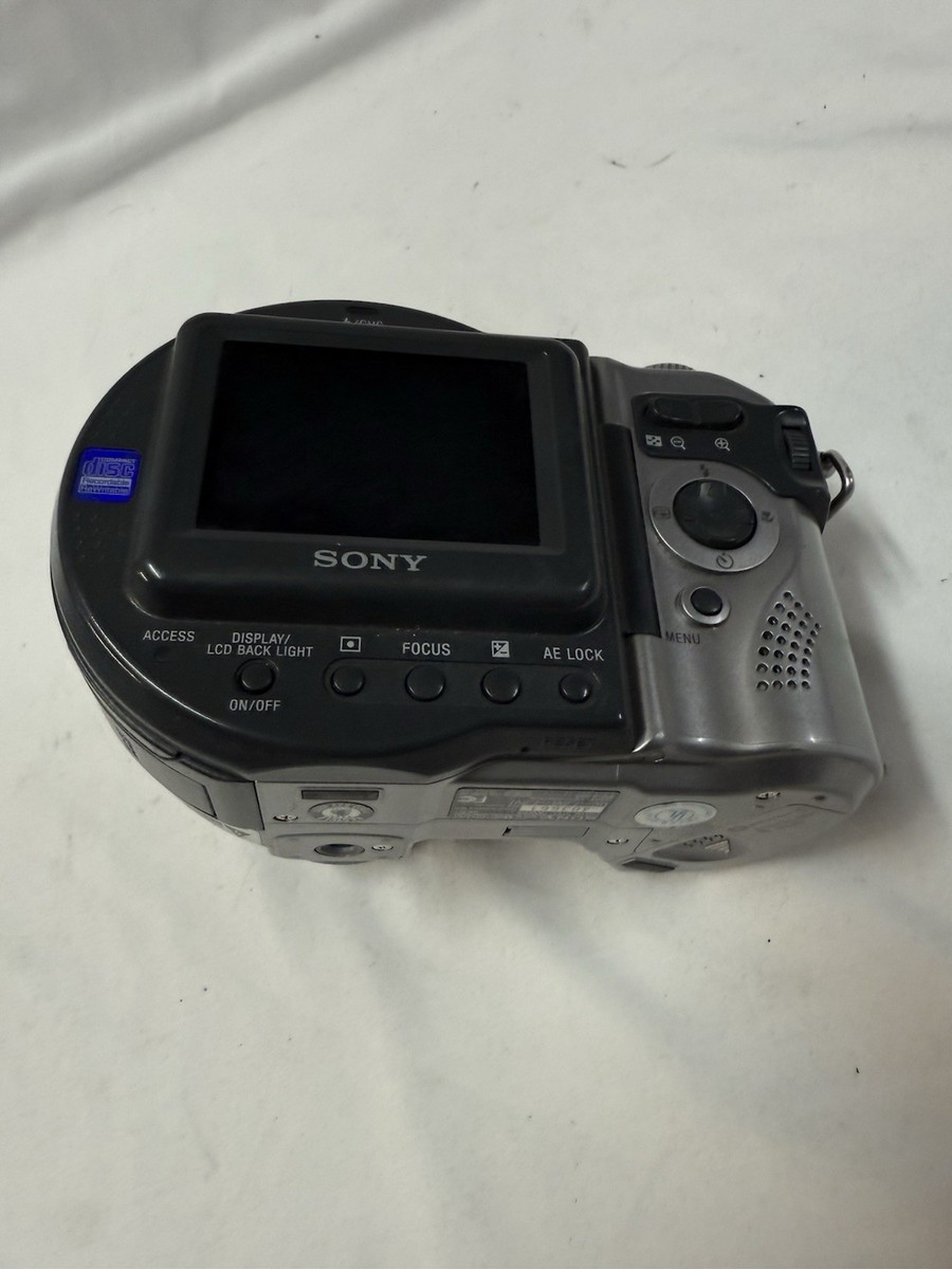 Sony Mavica MVC-CD400 4.0MP Digital Camera - Black Silver for sale