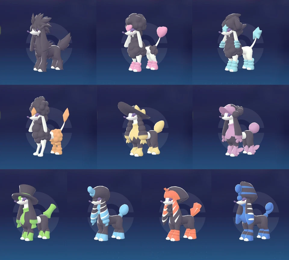 Shiny 6IV Any/Every Furfrou ALPHA All Forms Trims Pokemon ZA Custom**