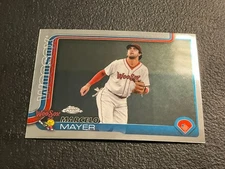 2025 Topps Pro Debut Baseball CHROME PDC-200 Marcelo Mayer, Worcester Red Sox