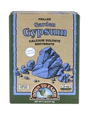 Down to Earth Organic Garden Gypsum Calcium Sulfate, 5 lb