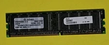 INFINEON 512MB PC 2700 DDR 64M x 64 - HYSD64329GU-6-A ~ DESKTOP RAM MEMORY
