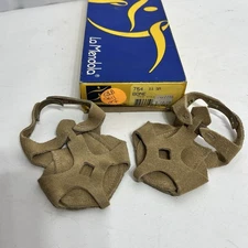 LaMendola Youth Half Sole Tan Modern LYRICAL Shoe Dance Child Size 11 NEW