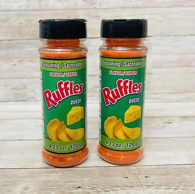 2x Rufles Cheese Seasoning Powder 2x Sazonador De Rufles Queso