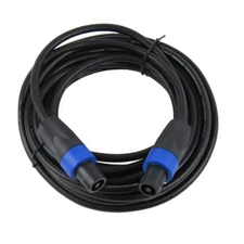 25ft Speakon to Speakon Cable 12 Gauge AWG Wire DJ/ Pro Audio PA Speaker Cable