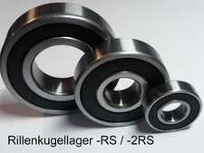 **  1x  Rillenkugellager 6203-2RS-d=5/8" ..... 15,875x40x12mm .... ** NEU **