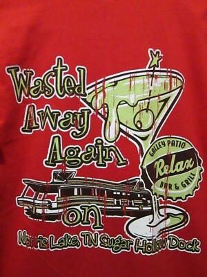 NORRIS LAKE, TN SUGAR HOLLOW DOCK COMFORT COLORS T-SHIRT ADULT SMALL