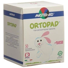 Ortopad occlusion plaster Regular white from 4 years 50 pieces