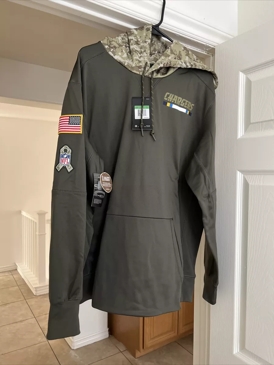Chargers military clearance hoodie